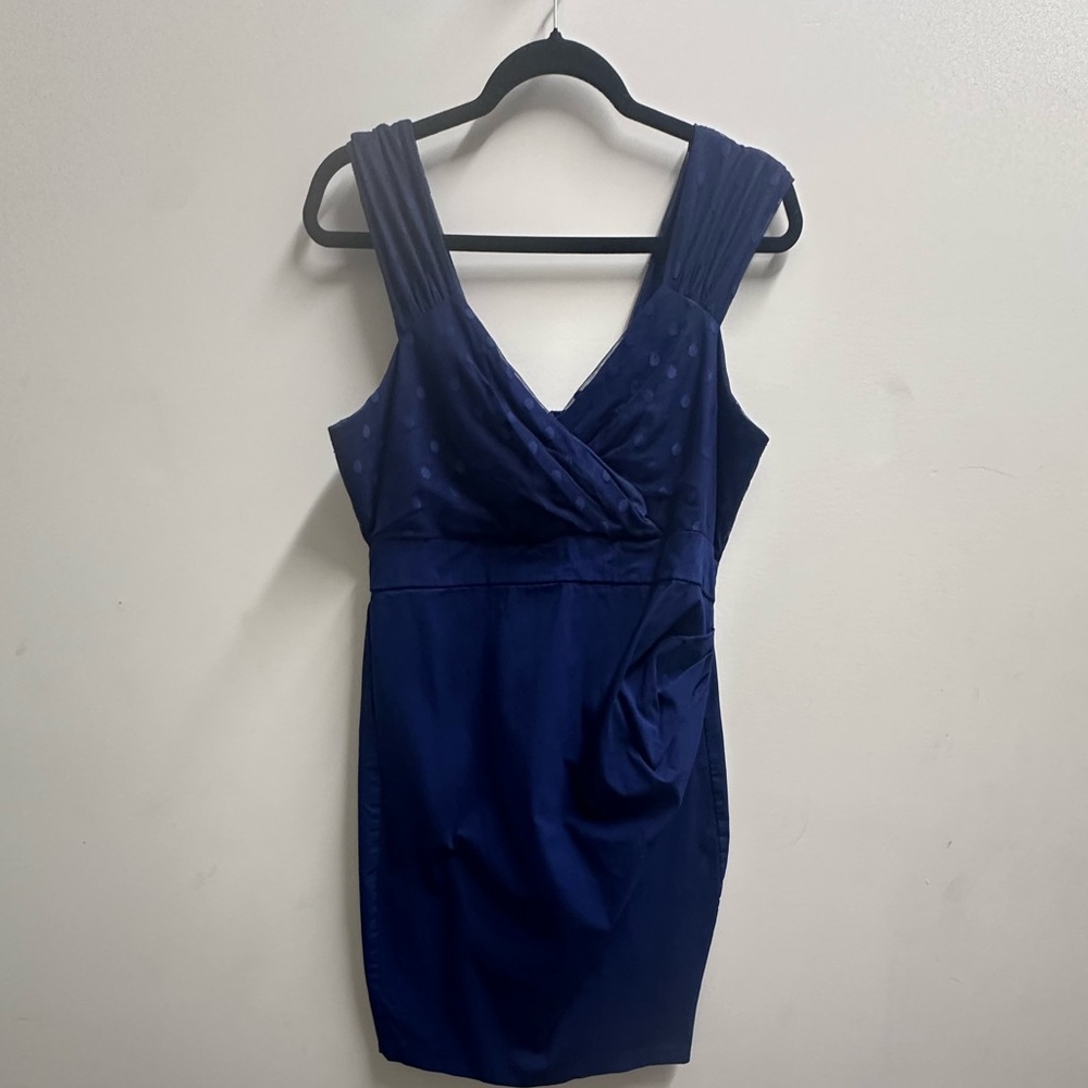 Torrid Navy polka dot Mini Dress